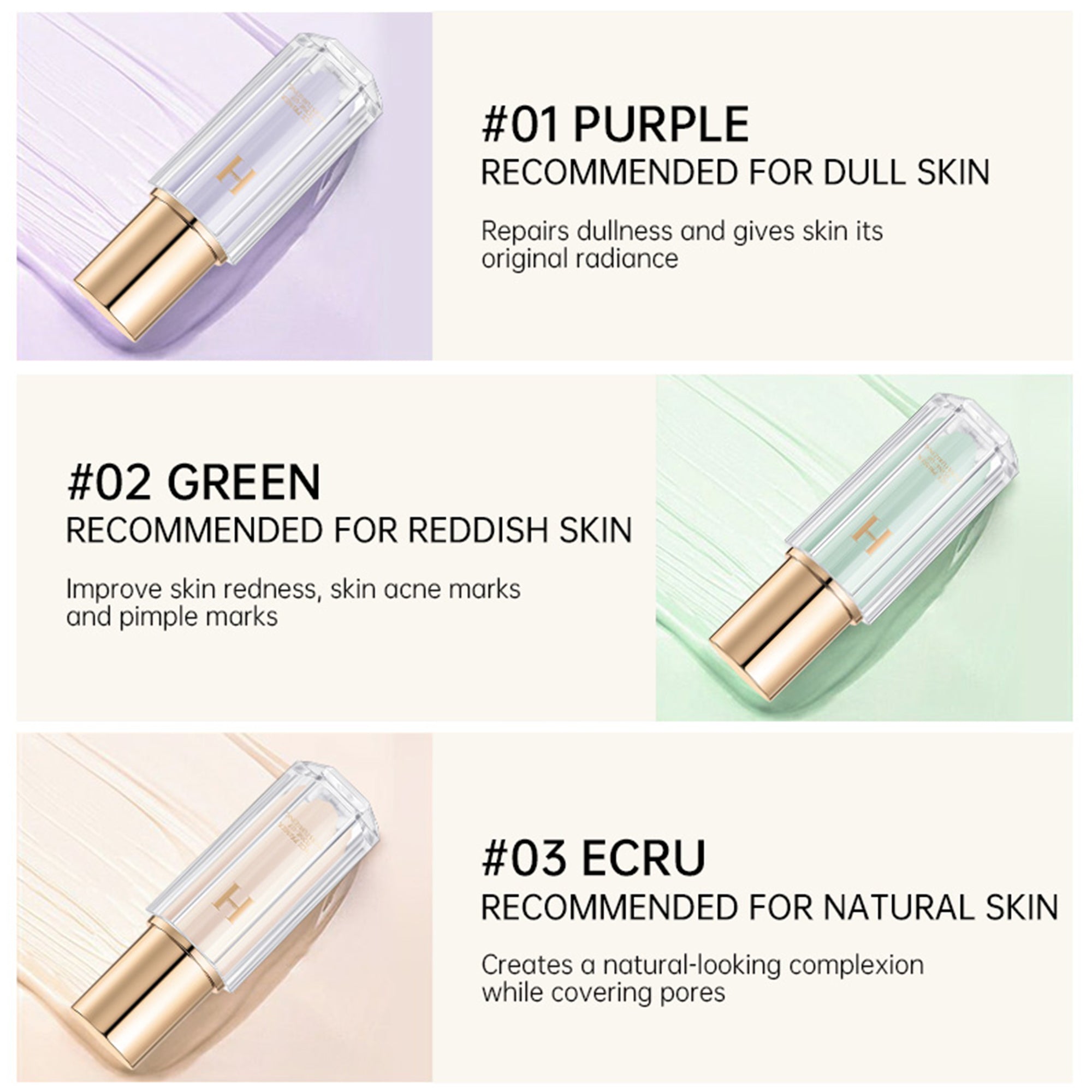Henlics Face Primer Tone-Up Moisturizing Cream
