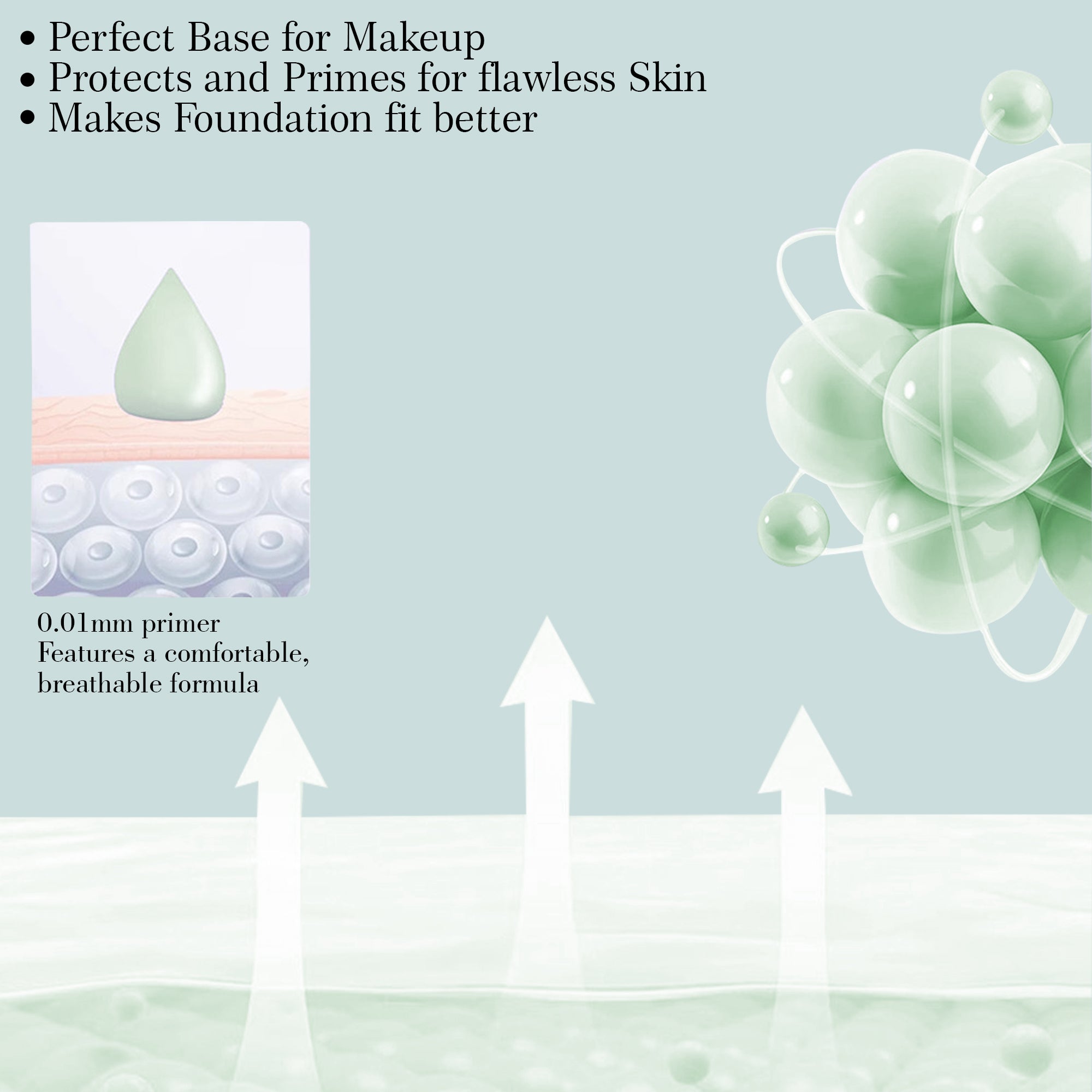 Henlics Face Primer Tone-Up Moisturizing Cream