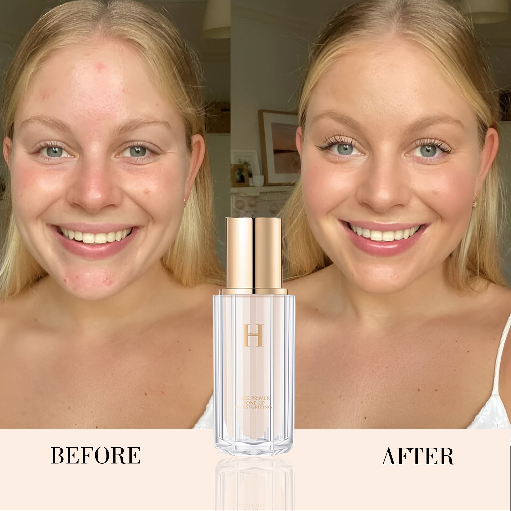 Henlics Face Primer Tone-Up Moisturizing Cream