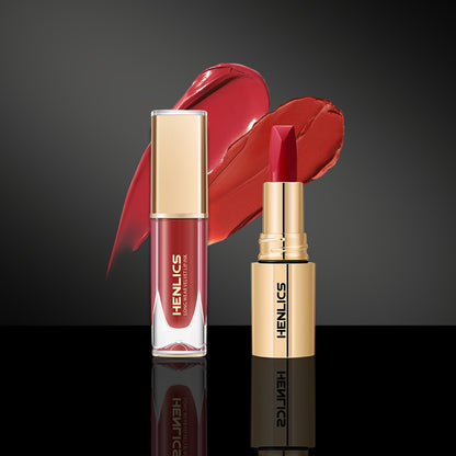 Henlics Paris Luxe Liquid 12HR Lipcolour – Set of 2 Combo Offer - Henlics Paris